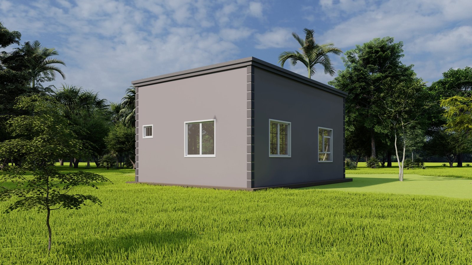 A Beautiful One-Bedroom House Plan