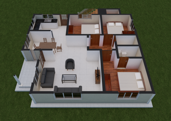 A Nice Three Bedroom Bungalow - Image 3