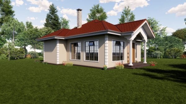 Two Bedroom House Design - Image 3