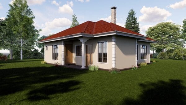 Two Bedroom House Design - Image 2