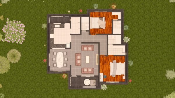 A Two Bedroom Bungalow - Image 5