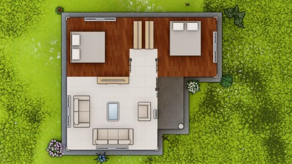 A Lovely Two-Bedroom Design - Image 4