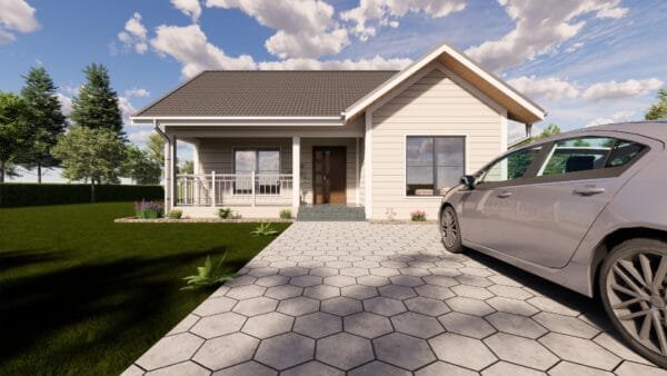 Two Bedroom House Design - Image 2