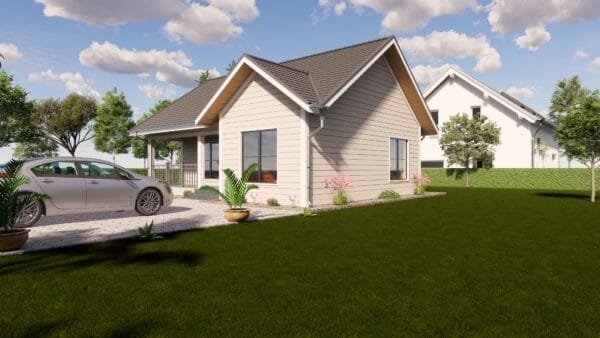 Two Bedroom House Design - Image 3