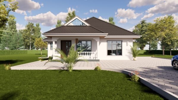 A Beautiful Three-bedroom Design - Image 3