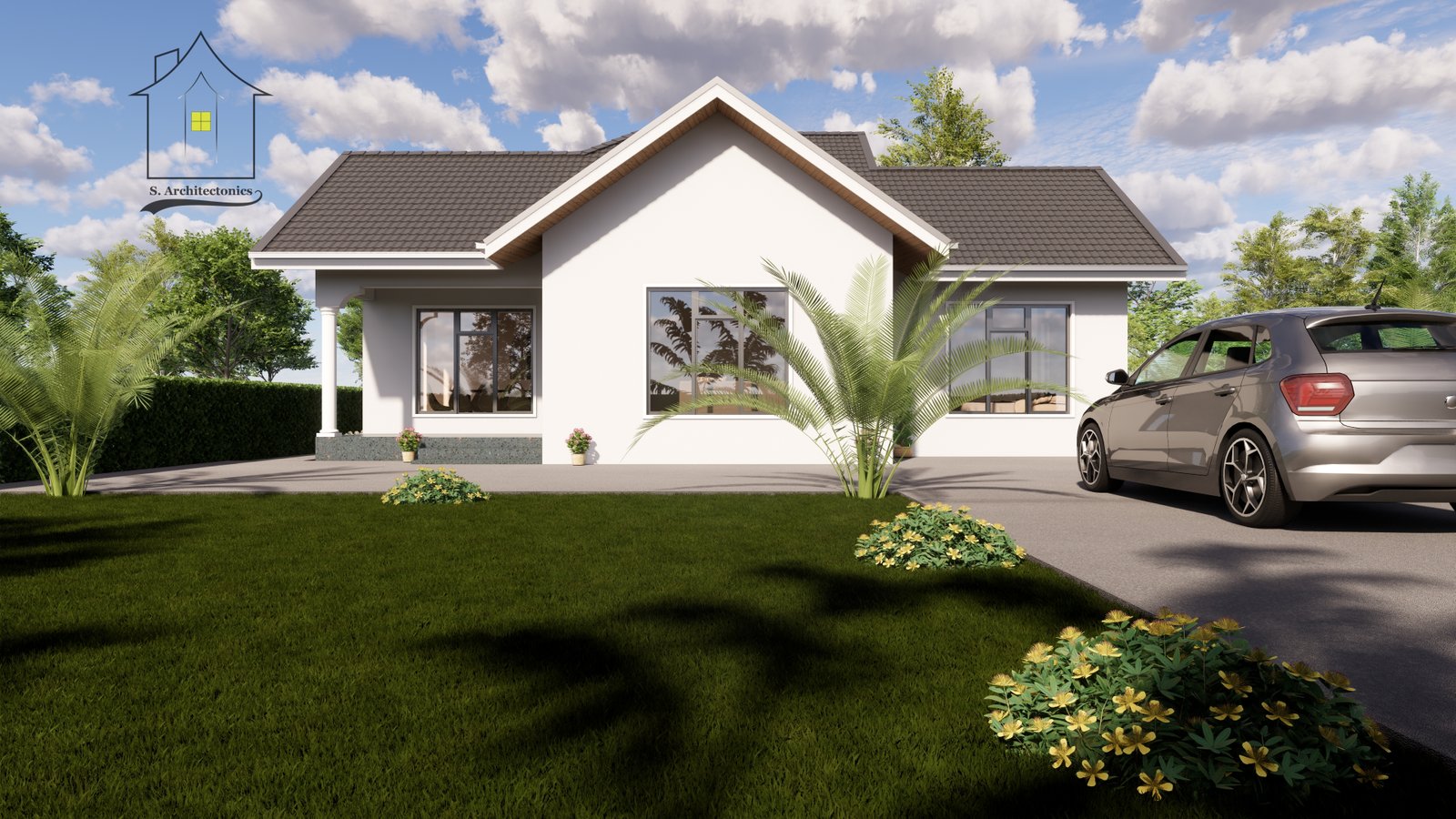 Three Bedroom house design