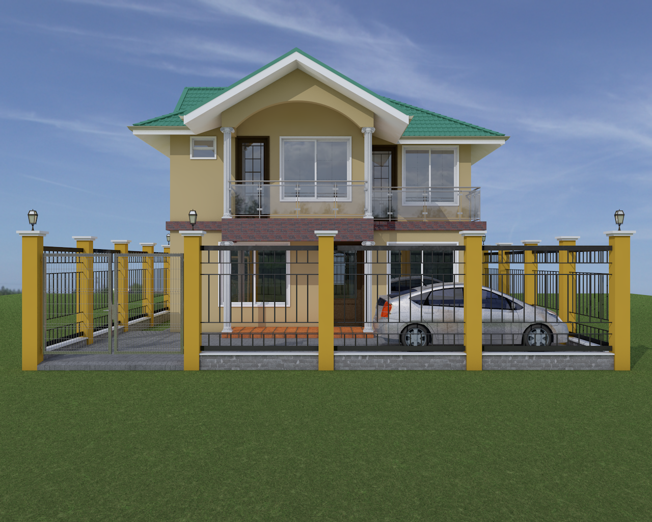 A Marvelous Four-Bedroom Maisonette Design