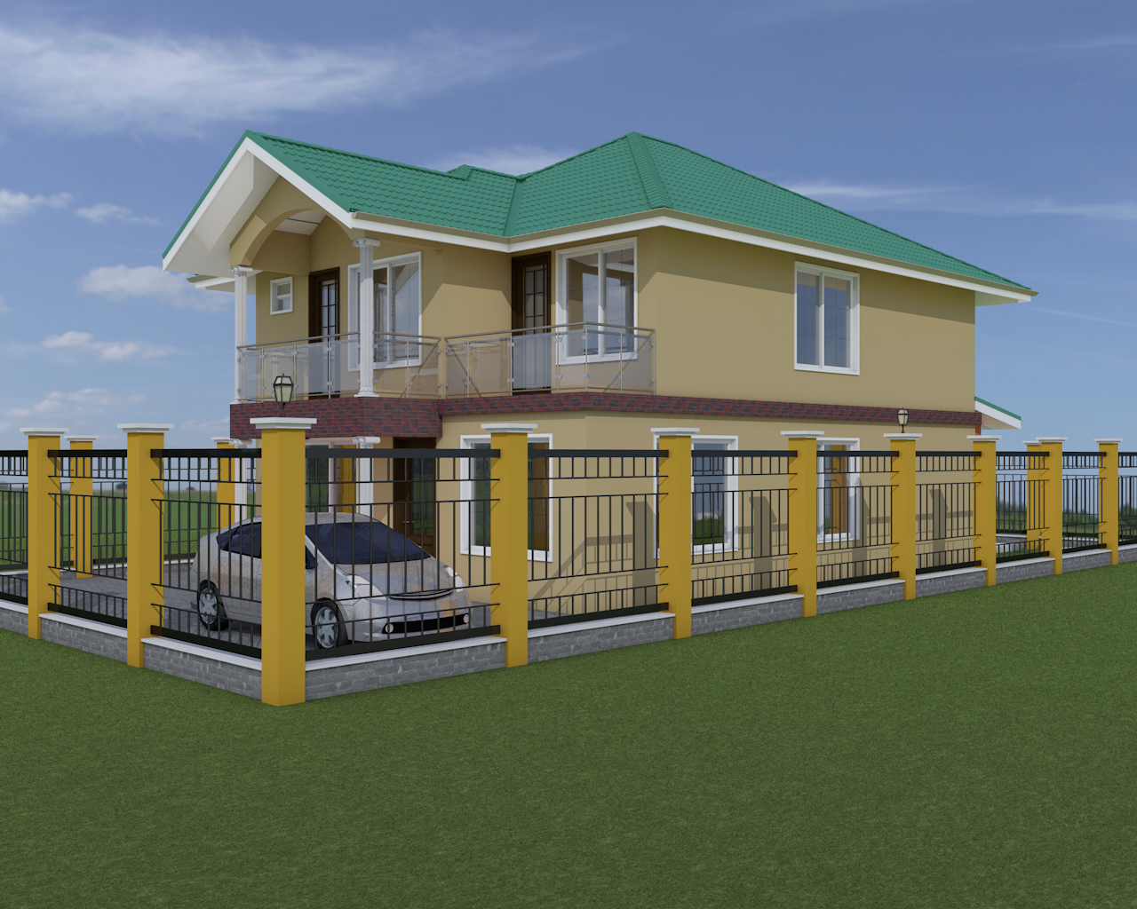 A Marvelous Four-Bedroom Maisonette Design