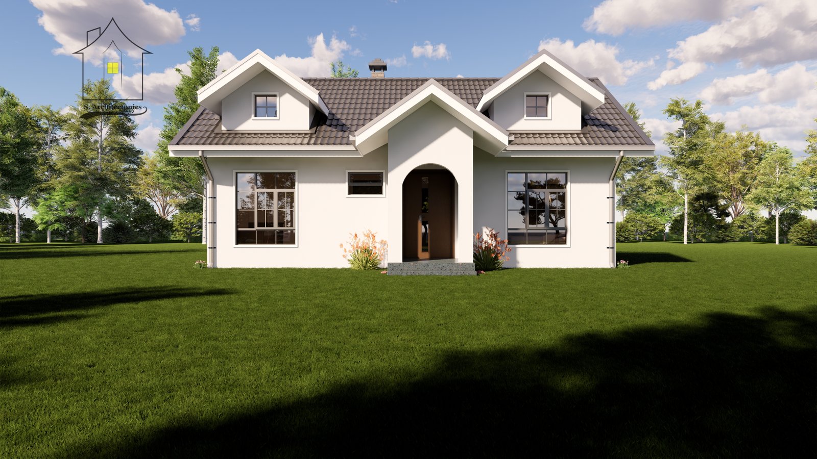 Two-bedroom house design