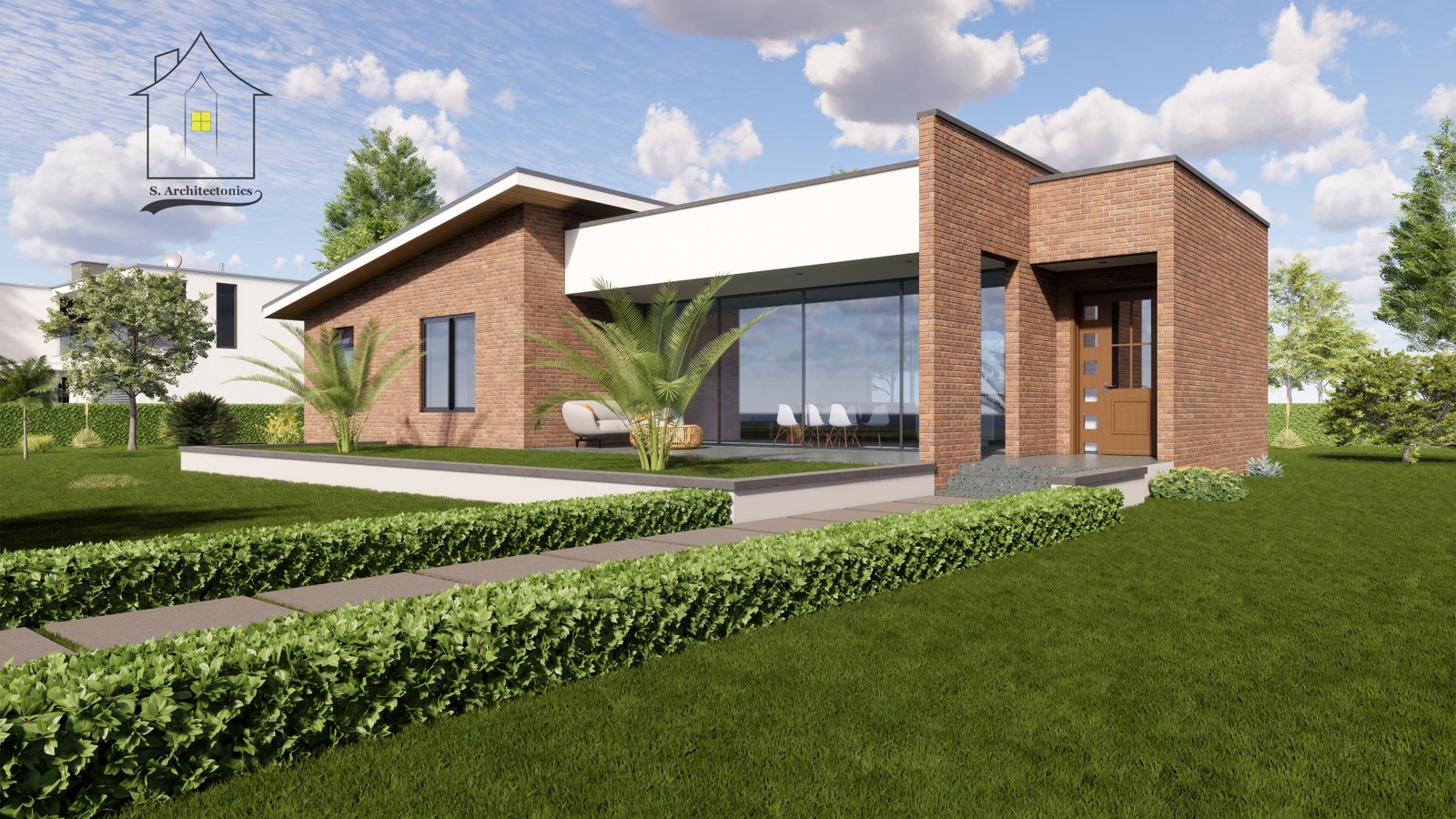 A Graceful Three Bedroom House Plan – Cozy & Beautiful Design