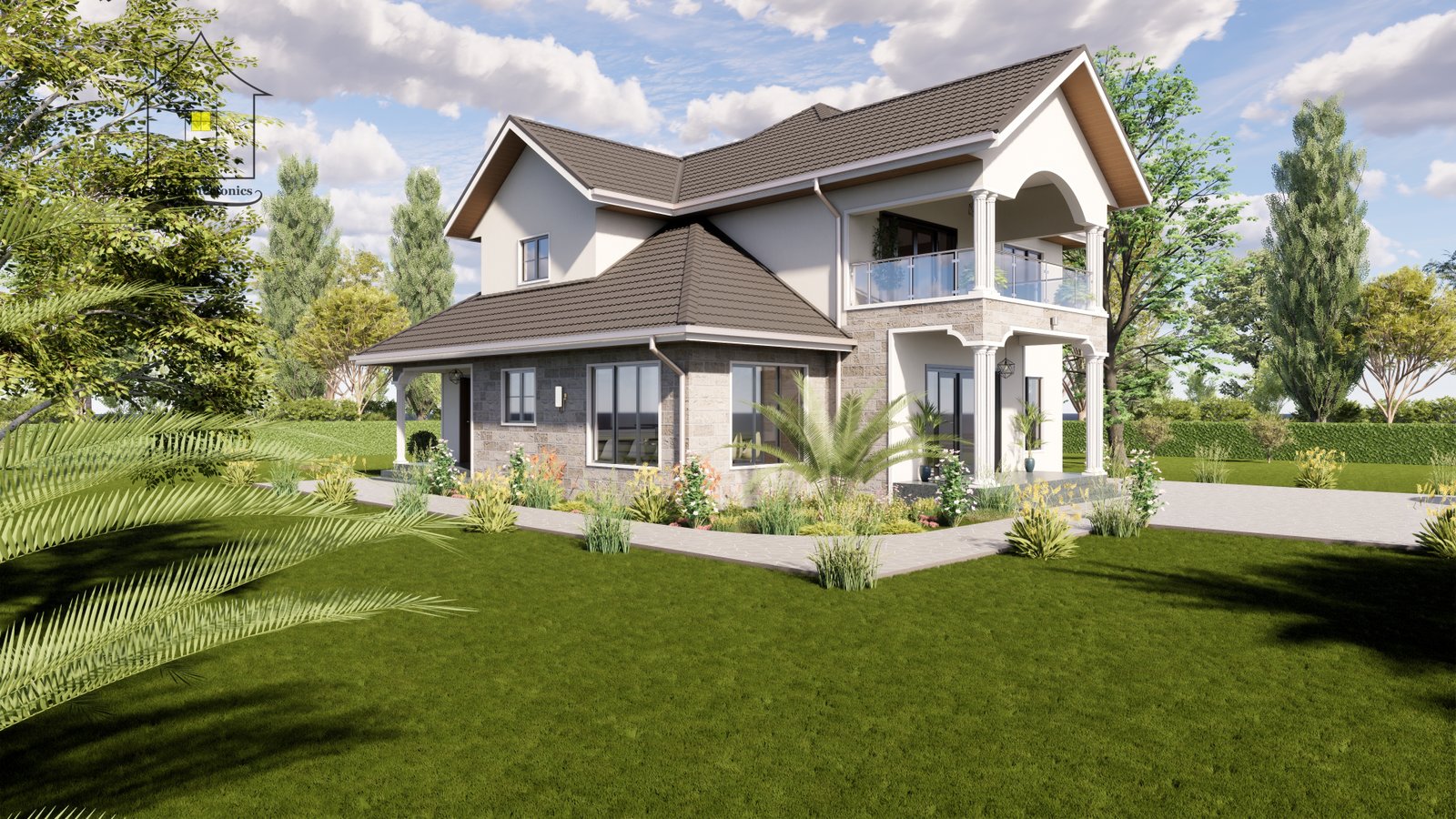 Four Bedroom Maisonette house design