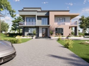 Contemporary 4-Bedroom Villa Design